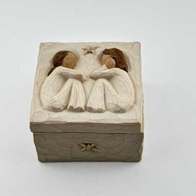 Willow Tree Friendship Keepsake Box ~ Forever True, Forever Friends