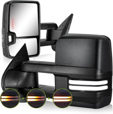 2007-2014 Silverado Sierra Avalanche Suburban Tahoe Towing Mirrors  Compatible