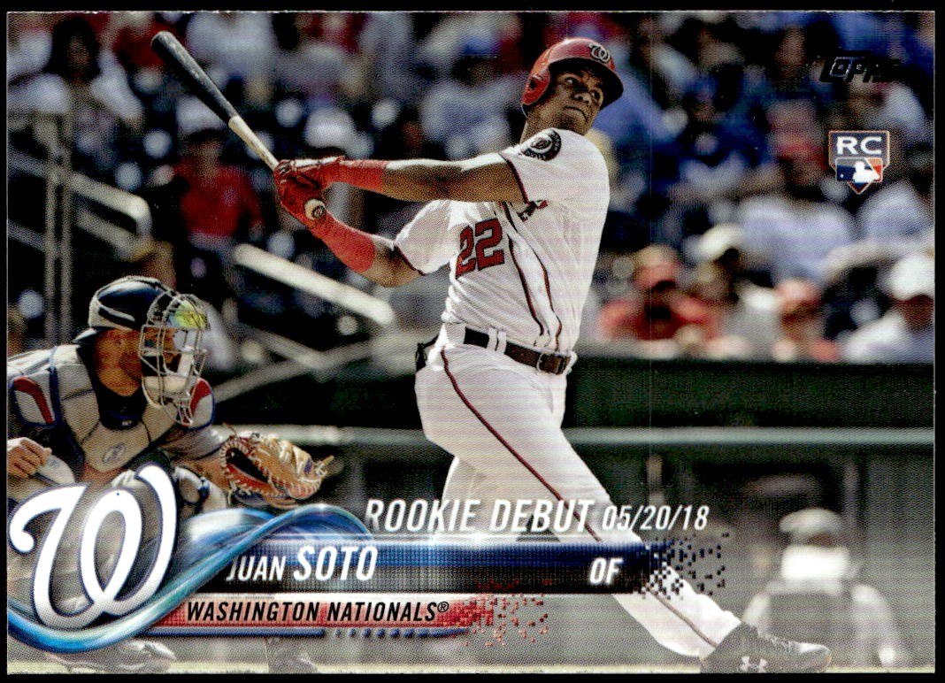 2018 Topps Update #US104 Juan Soto Rookie E1