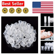 Tattoo Ink Caps 300PCS - Perfect 14mm Size for Professional Tattoo Artists