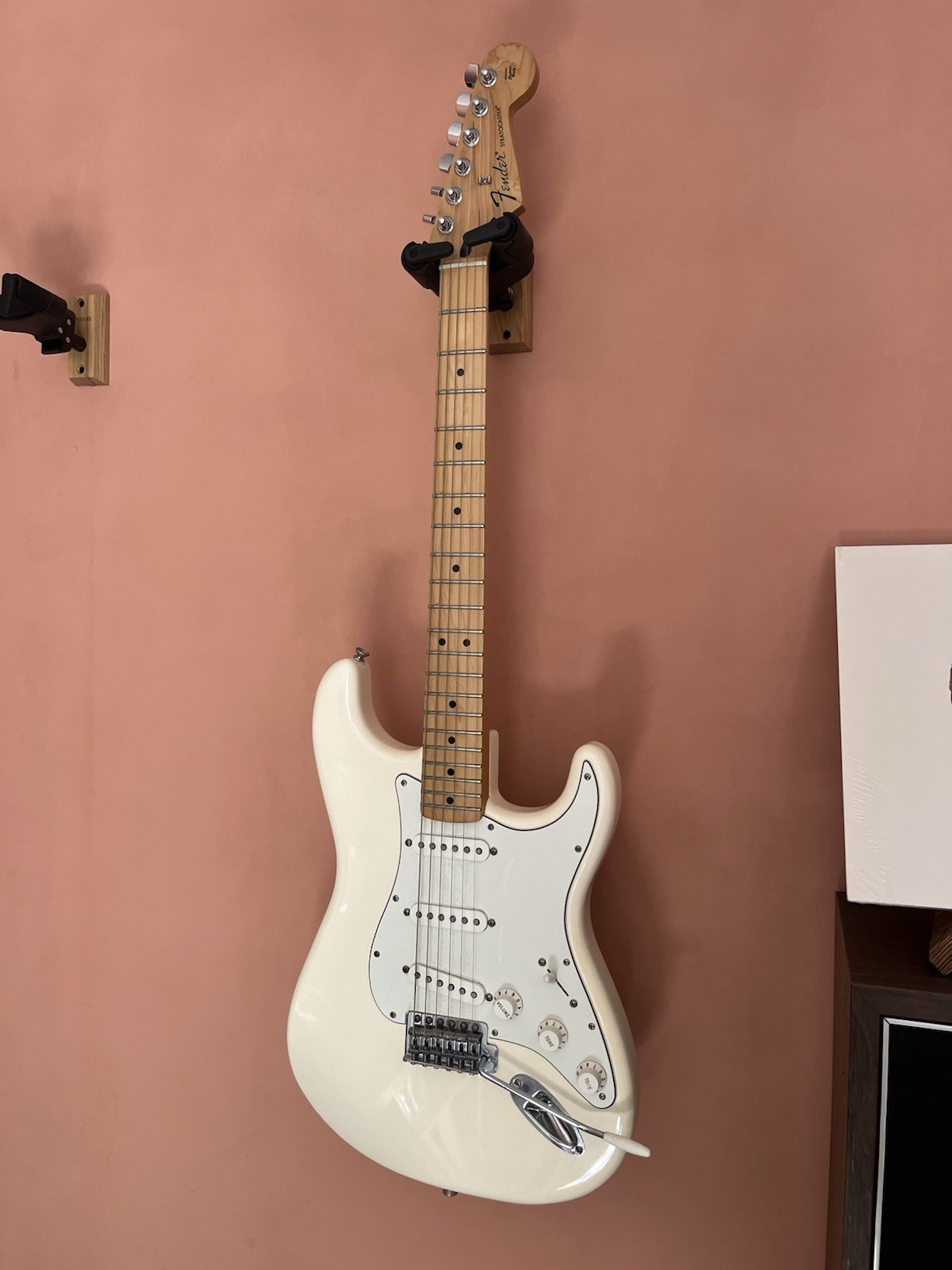 Fender Mexican Standard Stratocaster Electric Guitar Arctic White