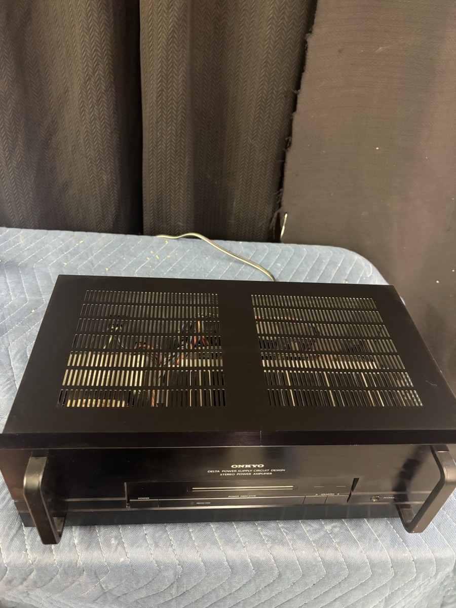 Onkyo M-5140 Power Amplifier Untested Vintage Home Audio Japan | eBay