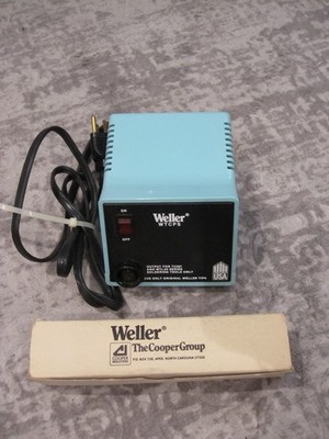 Weller PU120 60 W, 120 VAC, Solder Station Power Unit w/ Plastic Holder. Tested!
