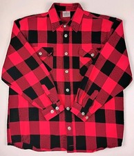 Rothco Shirt Mens 2XL Red Buffalo Plaid Flannel Heavy Weight Long Sleeve