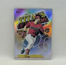 2026 Topps MLB Series 1 - Corbin Carroll Titans of the Game Insert