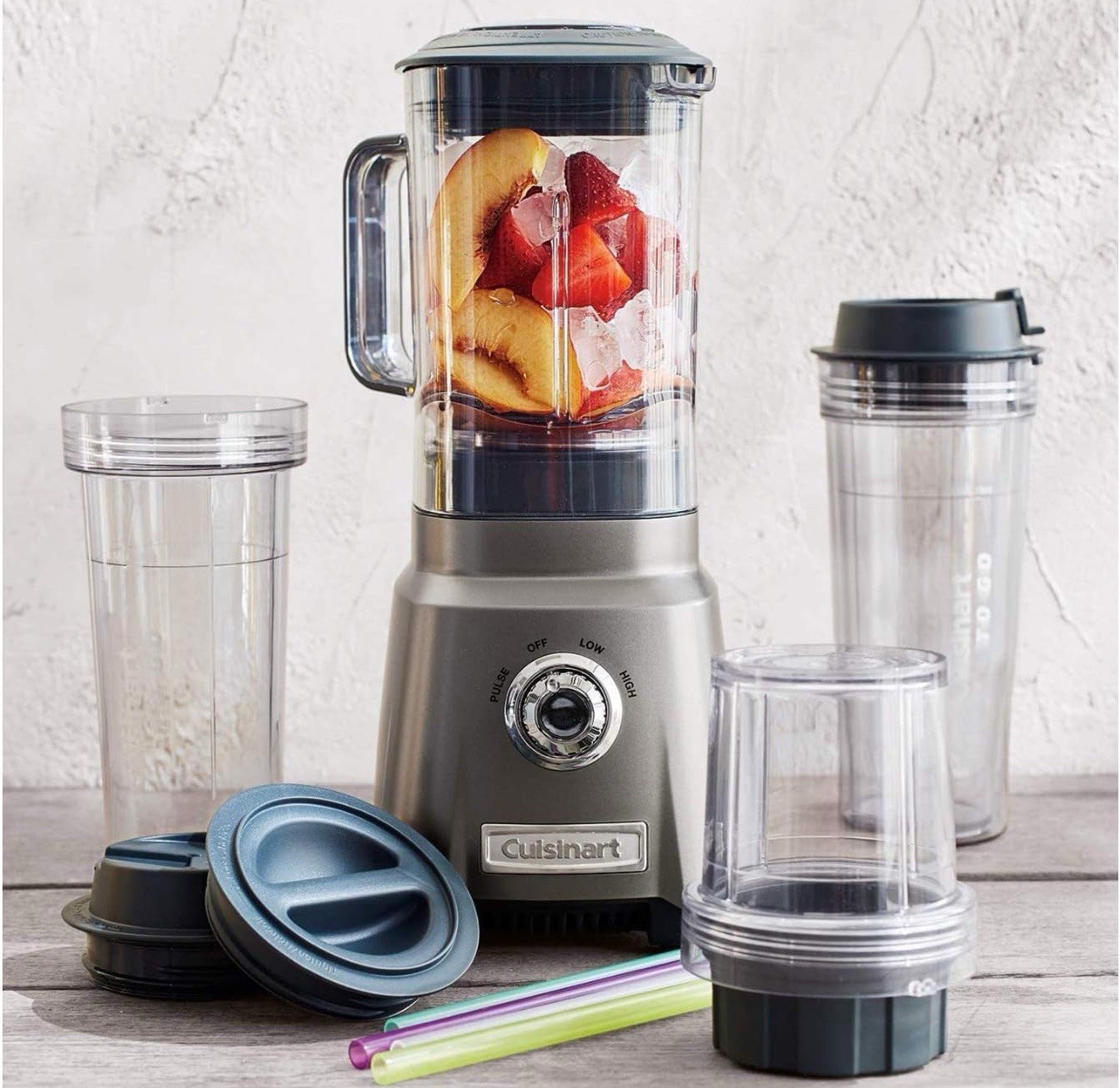 Cuisinart Blender Compact Juicing Hurricane Gunmetal Brand N