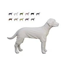 Lovelonglong Ribbed Dog Pajamas Cotton Knitted Dog Jumpsuits 4 Legg... Fast Ship