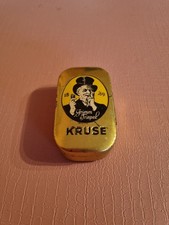 Kruse Grimm & Triepel Kautabak kleine Blechdose 5,5 cm x 3 cm