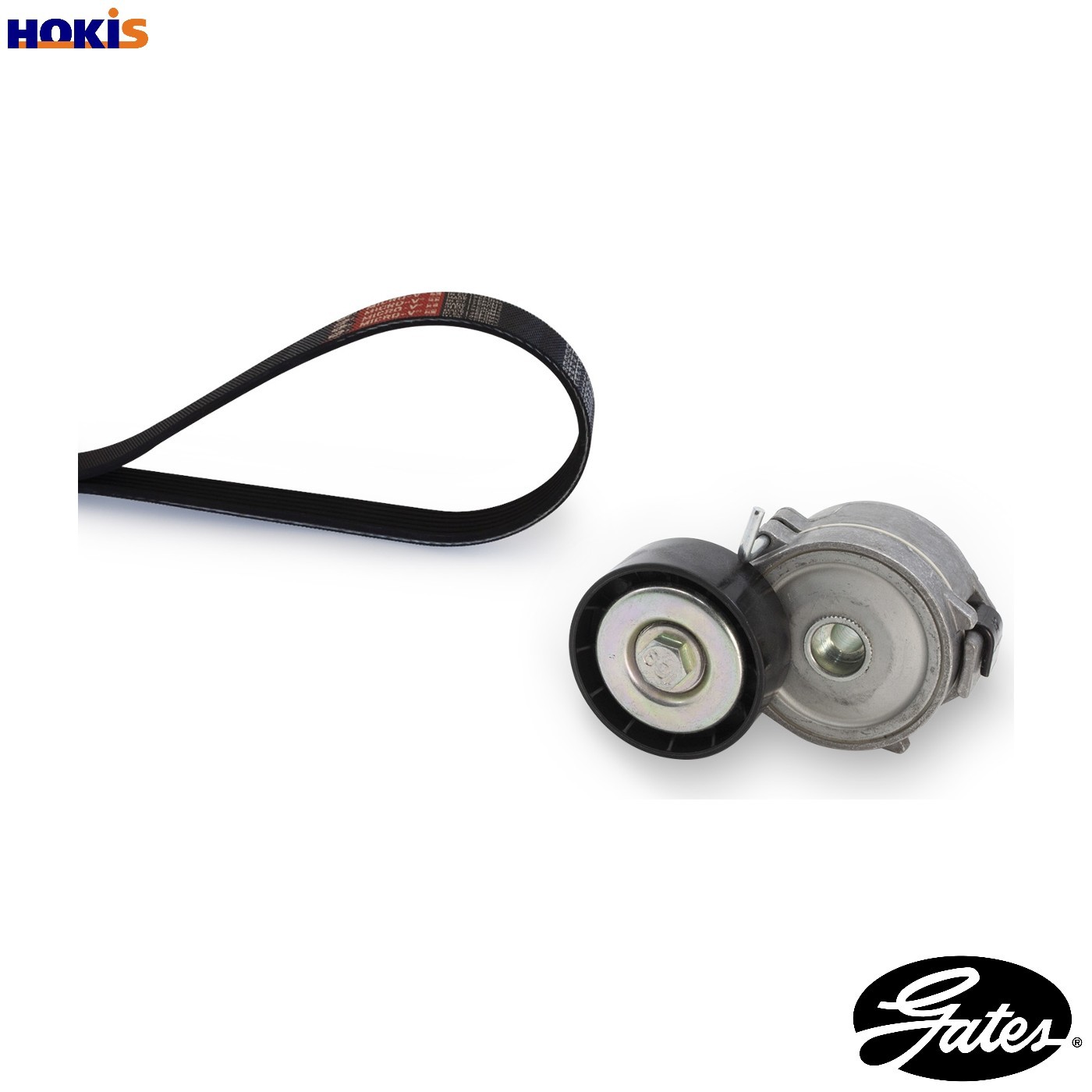 GATES K156PK1203 V-Ribbed Belt Set for LAND ROVER - Image 16