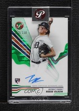 2024 Topps Pristine Green Pulsar Refractor 113/150 Reese Olson #PA-RO Auto 12v1