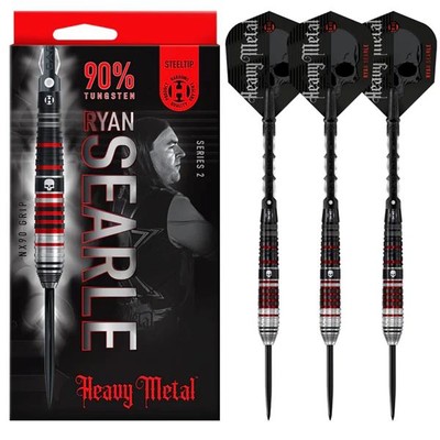 Harrows Darts Ryan Searle Heavy Metal Series 2 Steeldart 24g 26g