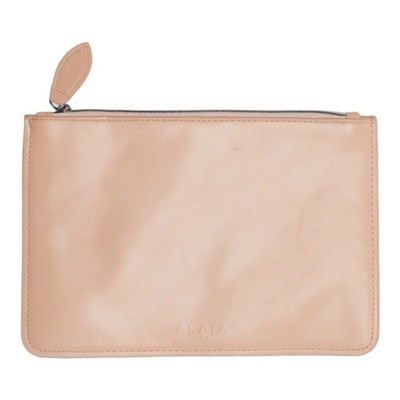 Alaïa, Clutch, Damen, Leder, Beige, 17 #kXN