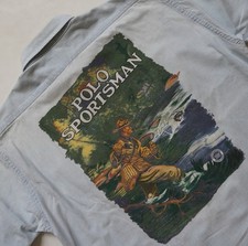 Vintage 80s Polo Sportsman Ralph Lauren Chambray Shirt XL Made In USA