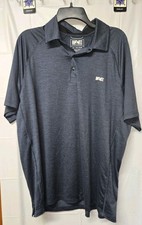 American Eagle AE Training Athletic Polo Men's Sz XL Navy Blue Moisture Wicking 
