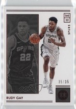 2018-19 Panini Encased Red /35 Rudy Gay #74 0j9t