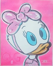 Original Pop Art 16 X 20 O.G Signed C.o.a