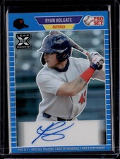 2021 Pro Set Metal - 1989 Pro Set Base Auto Blue #PA-RH2 Ryan Holgate 26/35