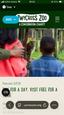 Tywcross Zoo Ticket