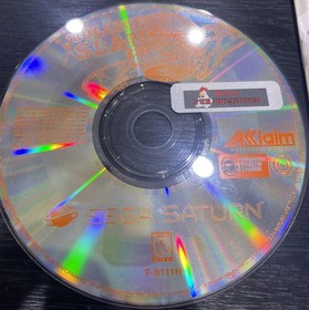 College Slam - Sega Saturn - Disc and Manual