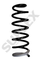 Suplex Fahrwerksfeder Feder Schraubenfeder FüR Peugeot 407 6D 04-10 24124