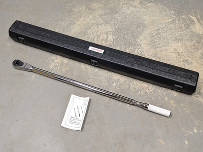 Snap-on QD4R600A verstellbarer Klick Typ Drehmomentschlüssel 3/4'' Antrieb 120-600 Fuß-Pfund