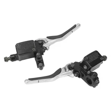 Left Right Motorcycle Brake Levers Set CNC Aluminum Fit YQ50 Aerox