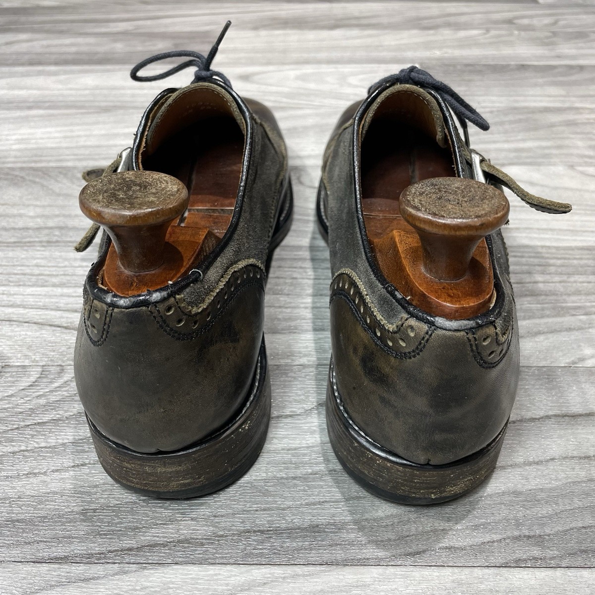 John Varvatos Star USA Brown Leather Oxfords Dress Shoes 10.5 M John Varvatos Mens Dress Oxfords Brown Shoes 11.5 M | eBay main image 3