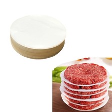 6" x 6" Hamburger Patty No-Stick Deli Waxed Paper Pad Sheets 500 pack Parchment
