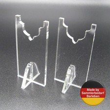 Sammlerbedarf Barleben - 1 Paar - Dolchst&auml;nder Messerst&auml;nder 8cm hoch - Acryl