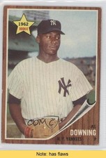 1962 Topps Al Downing #219 READ b7j
