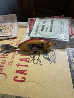 Vintage Chippewa Antique Fishing Lure Bass Size