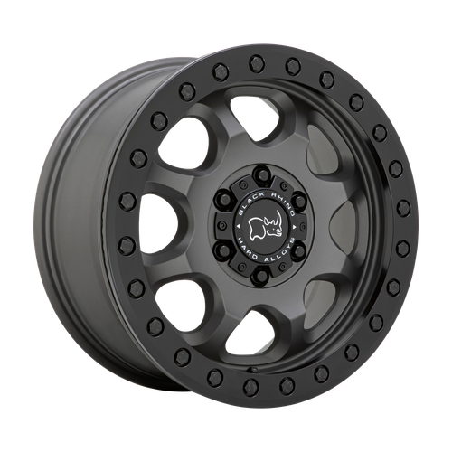17x8 Black Rhino Venture Beadlock Gunmetal W/Black Hardware Wheel 6x130 (38mm)