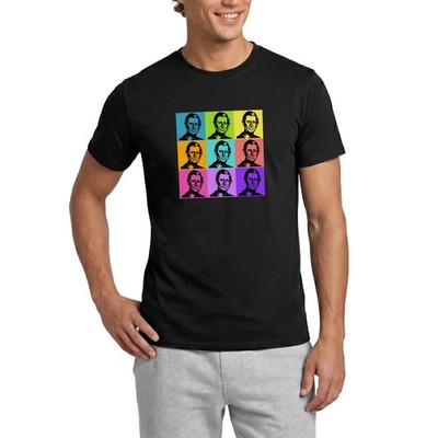 King Charles III Pop Art Männer T-Shirt