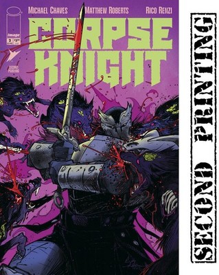CORPSE KNIGHT #2 - Second Ptg Cover A Matthew Roberts - NM - Presale 06/24