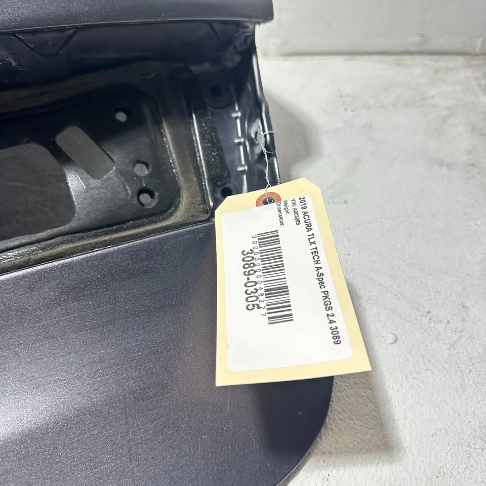 Acura TLX A-Spec 2018-2020 tapa maletero cubierta panel carcasa puerta trasera OEM *NH797MX* Foto 4 de 4