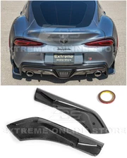 For 20-Up Toyota Supra A90 Artisan Spirit CARBON FIBER Rear Apron Lip Splitter