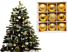 Image of Christmas Tree Baubles, Xmas Balls Decorations Baubles Wedding Premium Ornaments