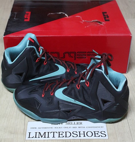 lebron 11 diffused jade