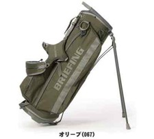 BRIEFING Golf Stand Bag CR-4 #02 XP WOLF GRAY BRG223D24 ‎‎OLIVE（C067）