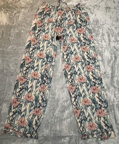 Cynthia Rowley Womens Black and White Elastic Waist Sleepwear Knit Pants Size M - Picture 5 of 5