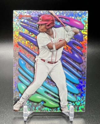 2023 Bowman s Best CAM COLLIER Shellacked Mini-Diamond SP Cincinnati Reds SH-8