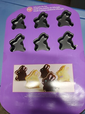 NEW! Wilton ***BUNNY EASTER WHOOPIE PIE Non-stick COOKIE PAN*** #7012
