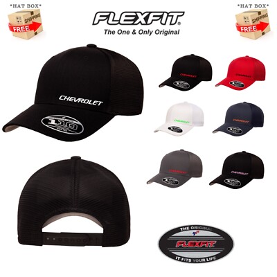 Chevrolet CHEVY AUTOMOTIVE TRUCKER SNAPBACK FLEXFIT 110M HAT | eBay