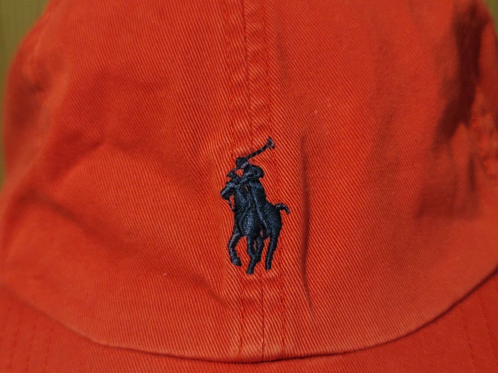 Polo Ralph Lauren Cappello Cinturino Schiena 8 20 Pony Golf Rosso Distrutto