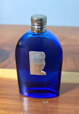 Bourjois - Evening in Paris Eaud De Cologne Bottle, Cobalt Blue  (C3 OCC)
