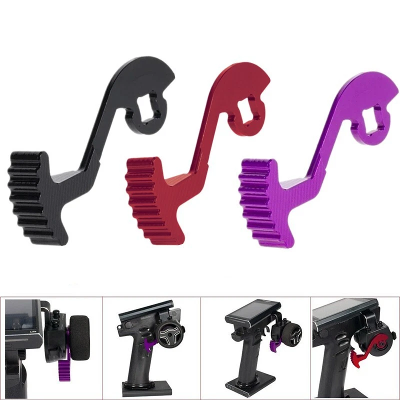 Thumb Lever One Hand Steering Conversion Upgrade for Flysky NB4 Noble Lite PRO - Image 2 of 4