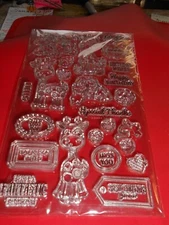 Cling & Clear Unmounted Stamps  All Ocassion