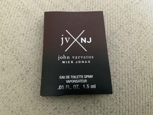 John Varvatos Nick Jonas Eau De Toilette EDT Spray Sample Vial 1.5 ml/0.05 oz