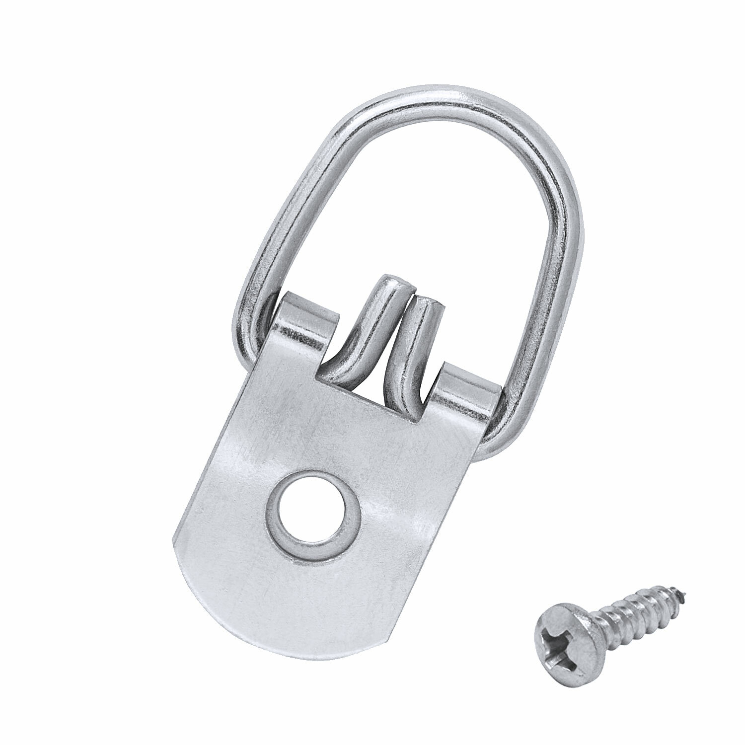 Framer Supply Heavy Duty 1 Hole Steel DRing Picture Hangers & 6 1/2