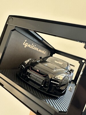 LB-WORKS Nissan GT-R R35 type 2 Black/Red IGNITION 1/18 LB-WORKS Nissan GT-R R35 type 2 Black/Red IGNITION 1/18